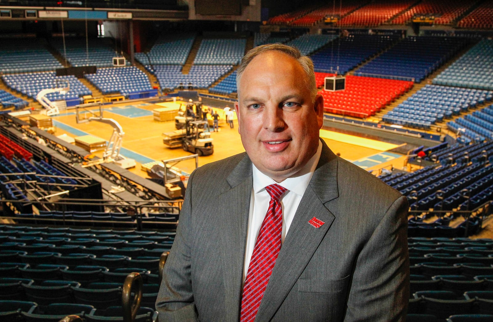 Scott DeBolt executive director of UD Arena , said he expects Dayton to be a part of whatever expansion plans the NCAA has for the basketball tournament. STAFF