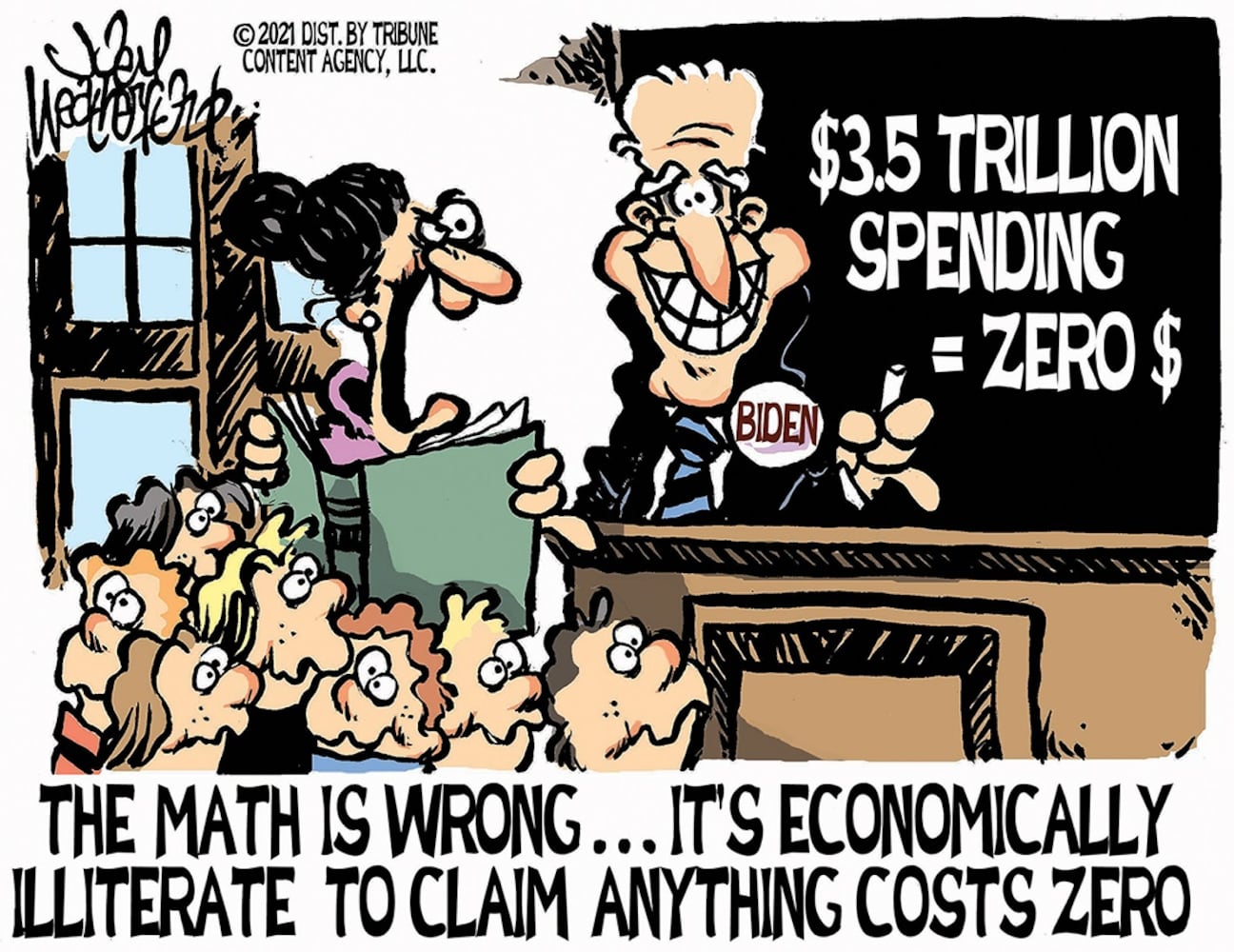 WEEK IN CARTOONS: Vaccines, immigration, spending and more