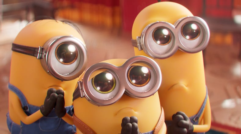 Fairfield Parks and Recreation Department and Fairfield Fire Department have partnered to present Movies in the Park. The summer movie series will return June 1, 2023 with “Minions: The Rise of Gru” at Village Green Park. Pre-show activities will begin at 6 p.m. and the movie will start at 7 p.m. (AP FILE)