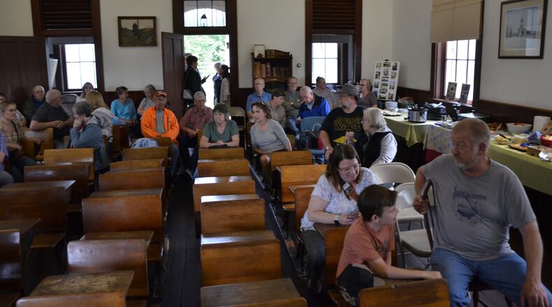 Liberty Twp. Historical Society holds its monthly meetings on the second Thursday of each month at Hughes Schoolhouse at 7 p.m. Residents are invited to attend. Provided photo.