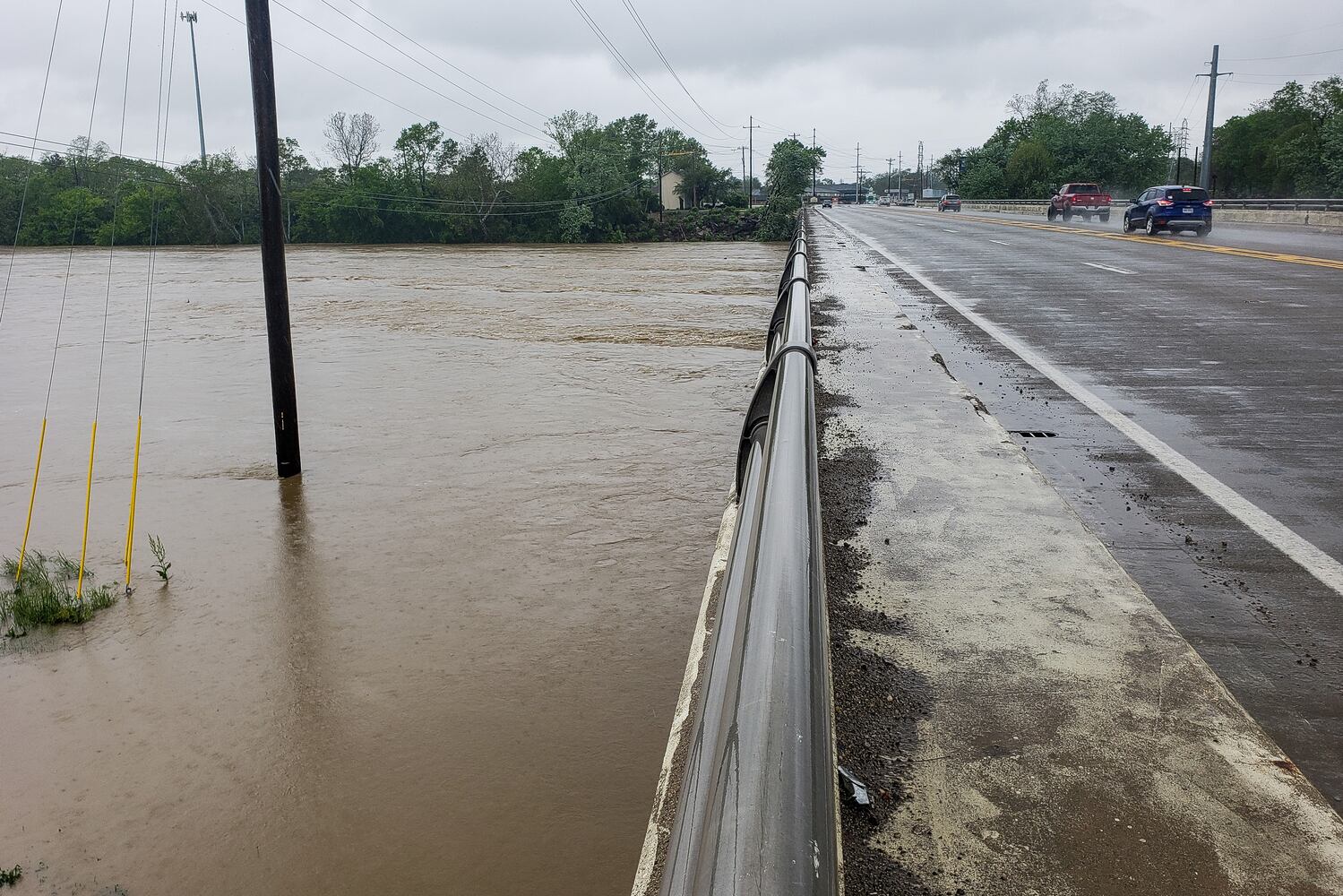 PHOTOS: Heavy rain causes flooding in Butler County