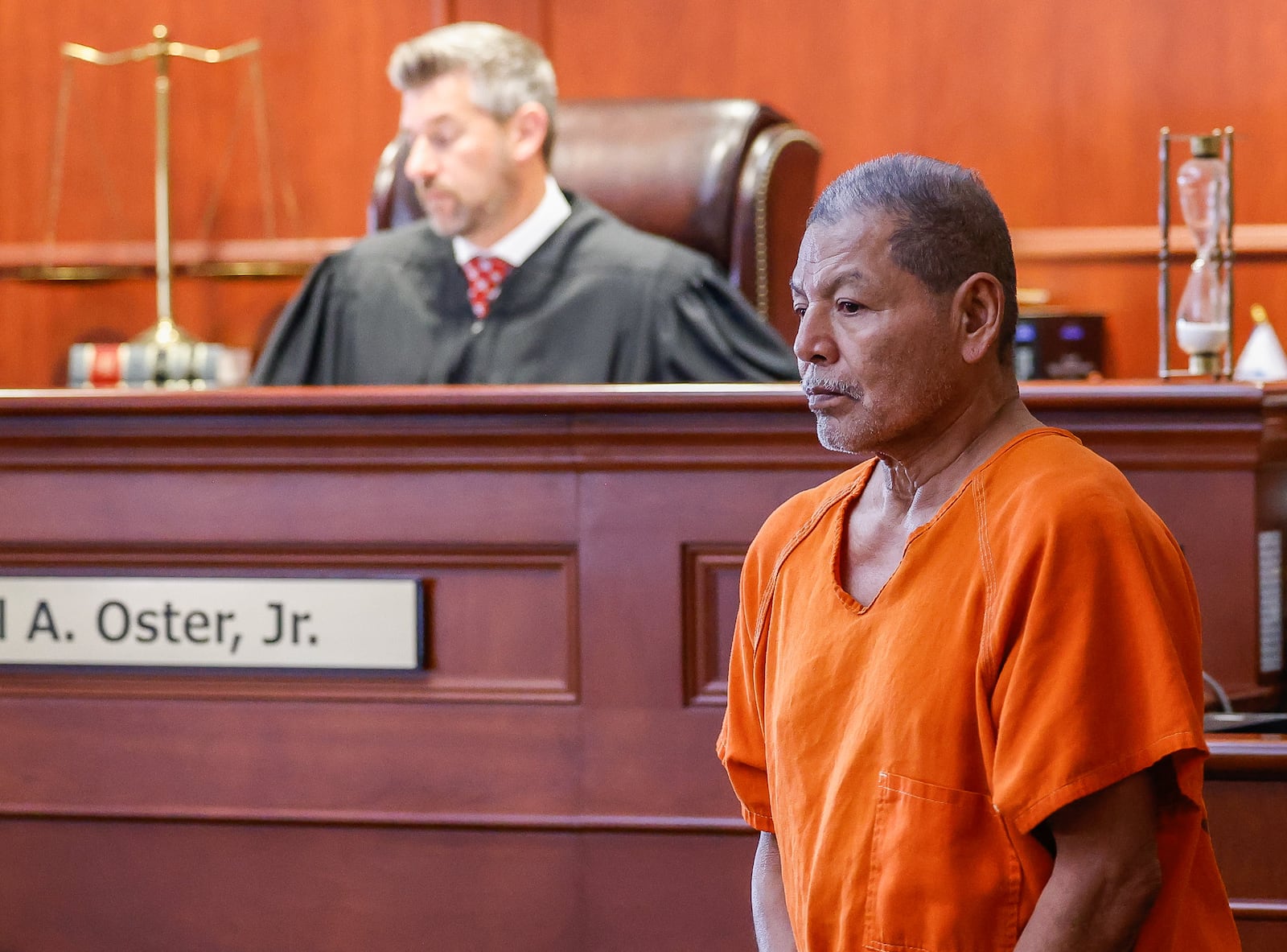 Antonio Riano, indicted nearly 20 years ago on charges stemming from a deadly shooting at a Hamilton bar was found in Mexico last week. He was arraigned Monday in Butler County Common Pleas Court. Nick Graham/STAFF
