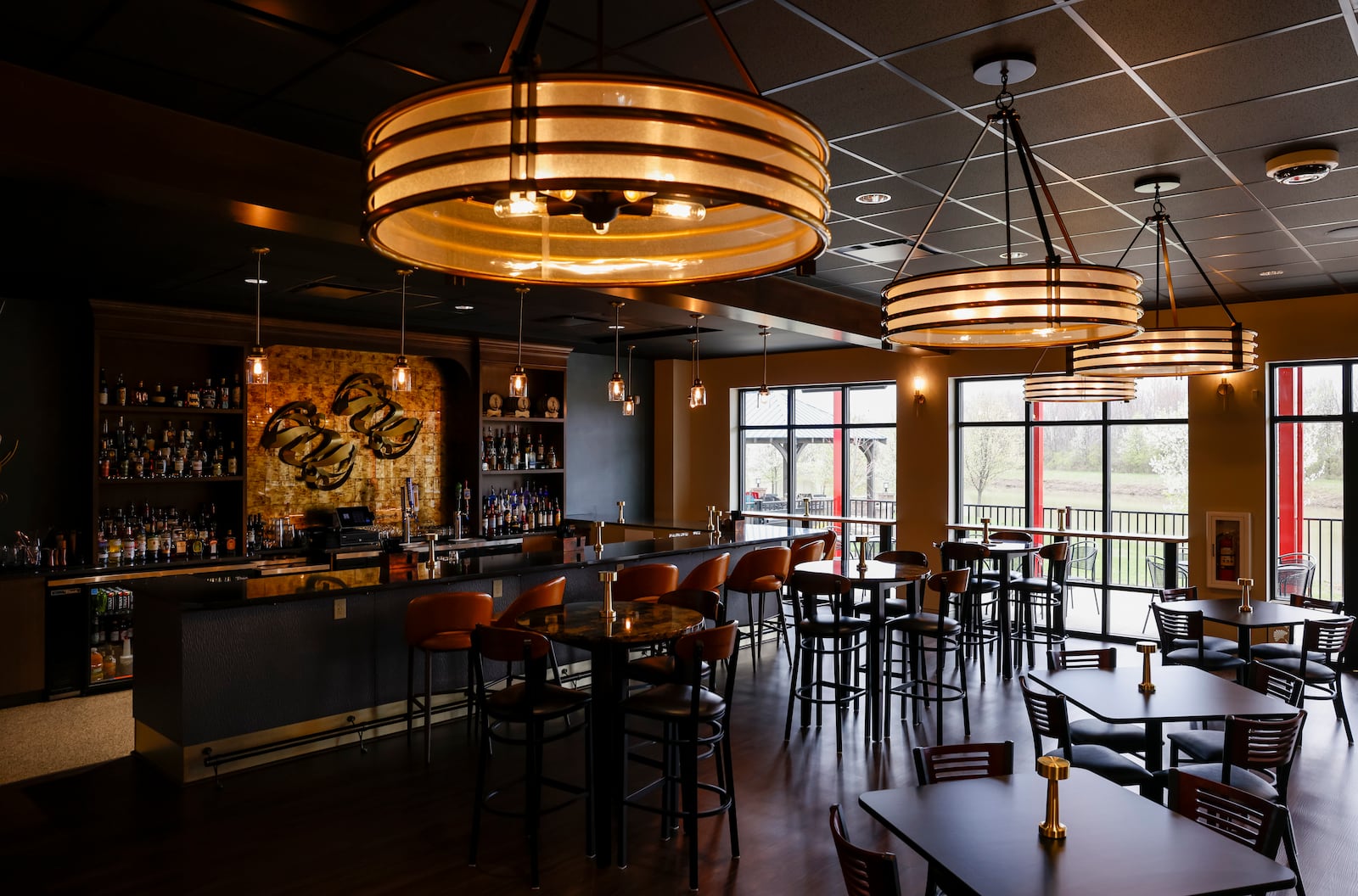 The owners of Premier Shooting recently opened Tommie's Place speakeasy, a 1920's-themed lounge and cocktail bar, at 4845 Premier Way in West Chester Township. The bar is open to the public. NICK GRAHAM/STAFF