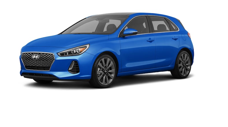 Lower, wider, and longer, the all-new 2018 Elantra GT adds a more aggressive stance and interior volume to its clean European style and driving dynamics. Shoppers can choose between two models, the efficient, smooth-running GT, or the more powerful and fun-to-drive GT Sport. Elantra GT is based on the new-generation i30 model designed for the European market. Metro News Service photo