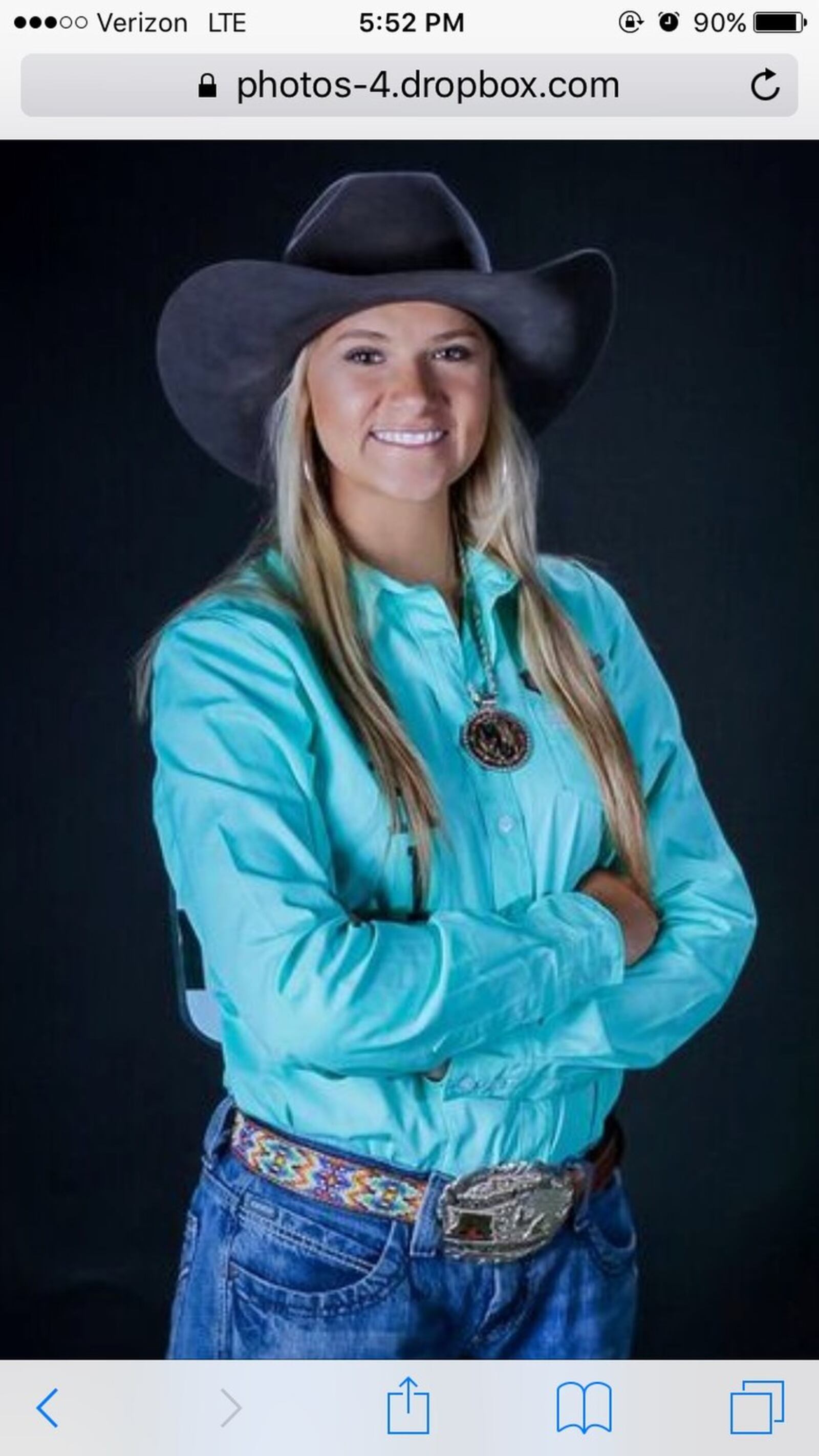 Recent Monroe High School graduate Lauren Heck will compete in the National High School Finals Rodeo next month in Rock Springs, Wyoming. CONTRIBUTED
