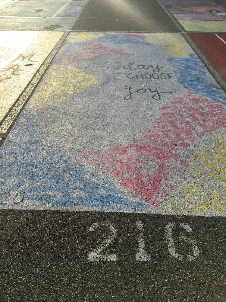 Lakota West senior parking spaces