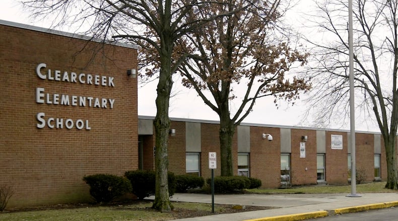 Clearcreek Elementary School, Springboro. FILE
