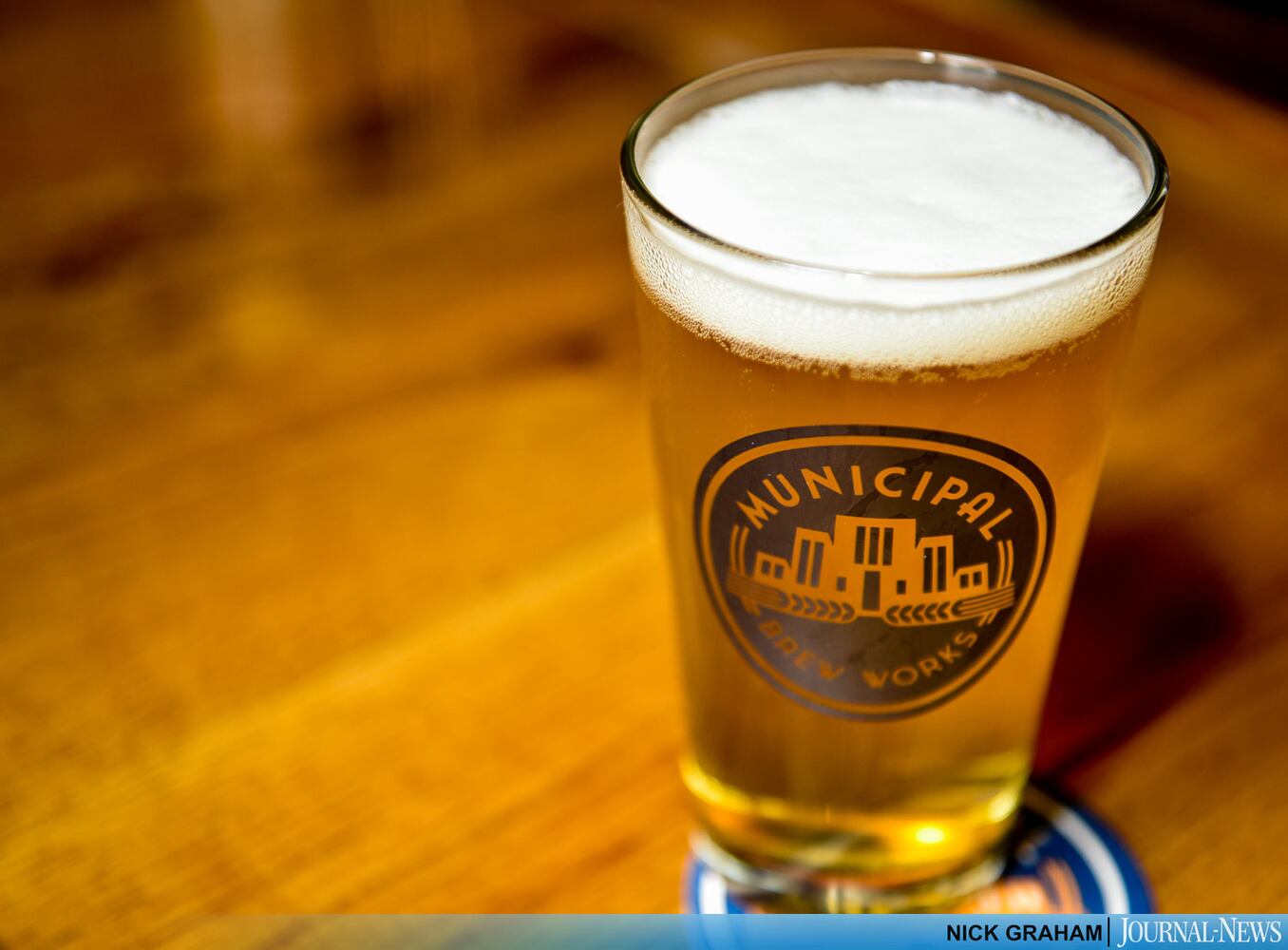 Municipal Brew Works First Pour