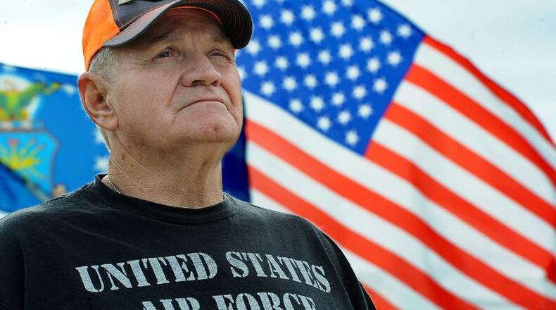 Xenia resident and Air Force veteran Paul Skinner. Marshall Gorby/Staff