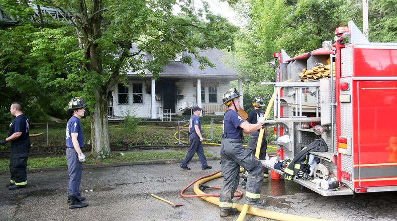 Fires in Hamilton buildings are down so far this year by 11.5 percent from the same time last year. Emergency-medical-service runs, however, are 15.7 percent above last year at this time, which also had more such runs than the year before. GREG LYNCH/STAFF