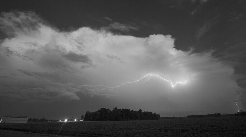 A storm comes in southern Greene County. TY GREENLEES/STAFF