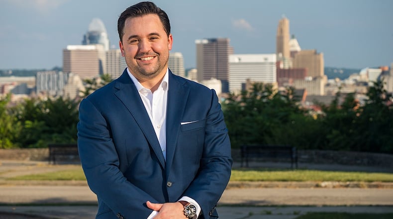 Cincinnati Republican Eric Conroy, a veteran and former CIA official, launched his bid to unseat U.S. Rep. Greg Landsman, D-Cincinnati, in Ohio's 1st Congressional District in 2026. Photo from campaign website.