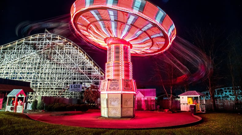 Ring in the new year at Kings Island’s Winterfest, with outdoor ice skating and a countdown with Snoopy. CONTRIBUTED