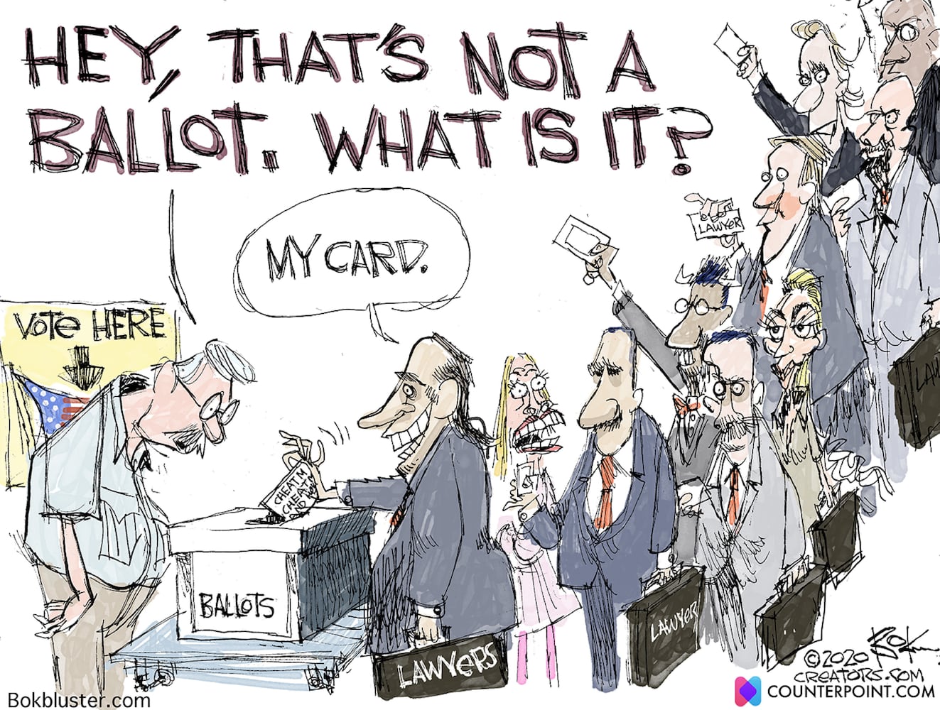 Week in cartoons: Election results and more