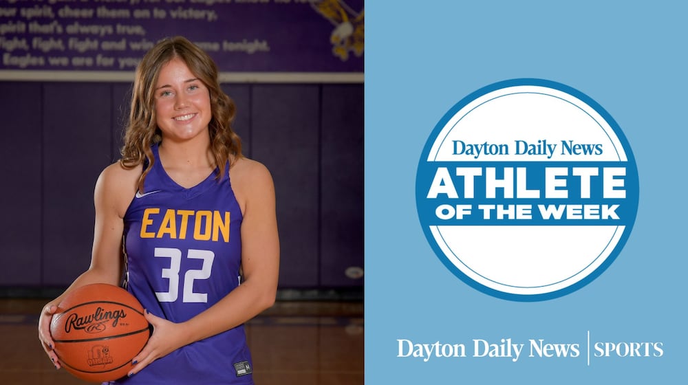 Eaton High School senior Emilee Hargis is the Dayton Daily News Athlete of the Week for the voting period from Nov. 24-30. CONTRIBUTED PHOTO