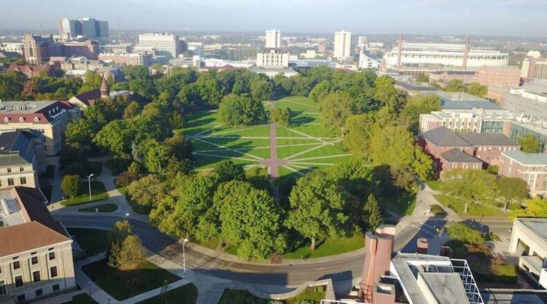 The Ohio State University campus area. DORAL CHENOWETH III/THE COLUMBUS DISPATCH