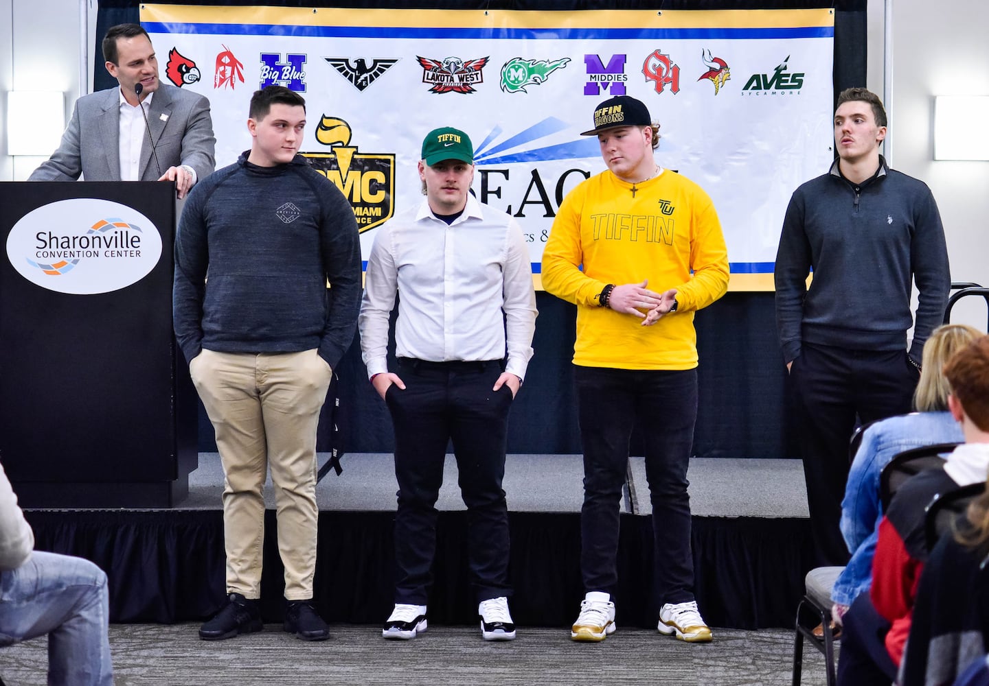 GMC football signing day ceremony