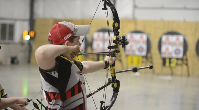 More than 200 young archers from around the country will be competing this weekend at the Butler County Fairgrounds.