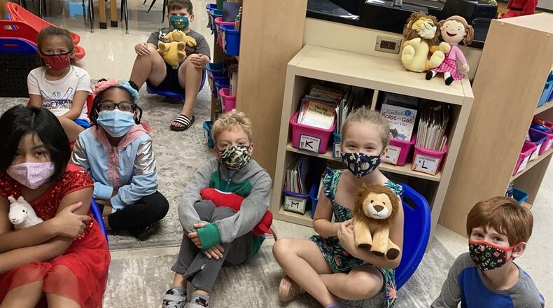 A new program addition to Lakota Schools' Virtual Learning Option (VLO) remote learning is allowing students to interact in person this school year through visits to make-shift libraries in the district's two high schools. There are currently 365 VLO students in the 17,000-student school system whose parents signed up for at-home learning in part due to concerns over the coronavirus. (Provided Photo\Journal-News)