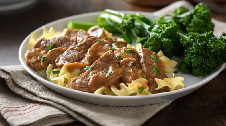 Easy Beef Stroganoff. CATTLEMEN'S BEEF BOARD/CONTRIBUTED
