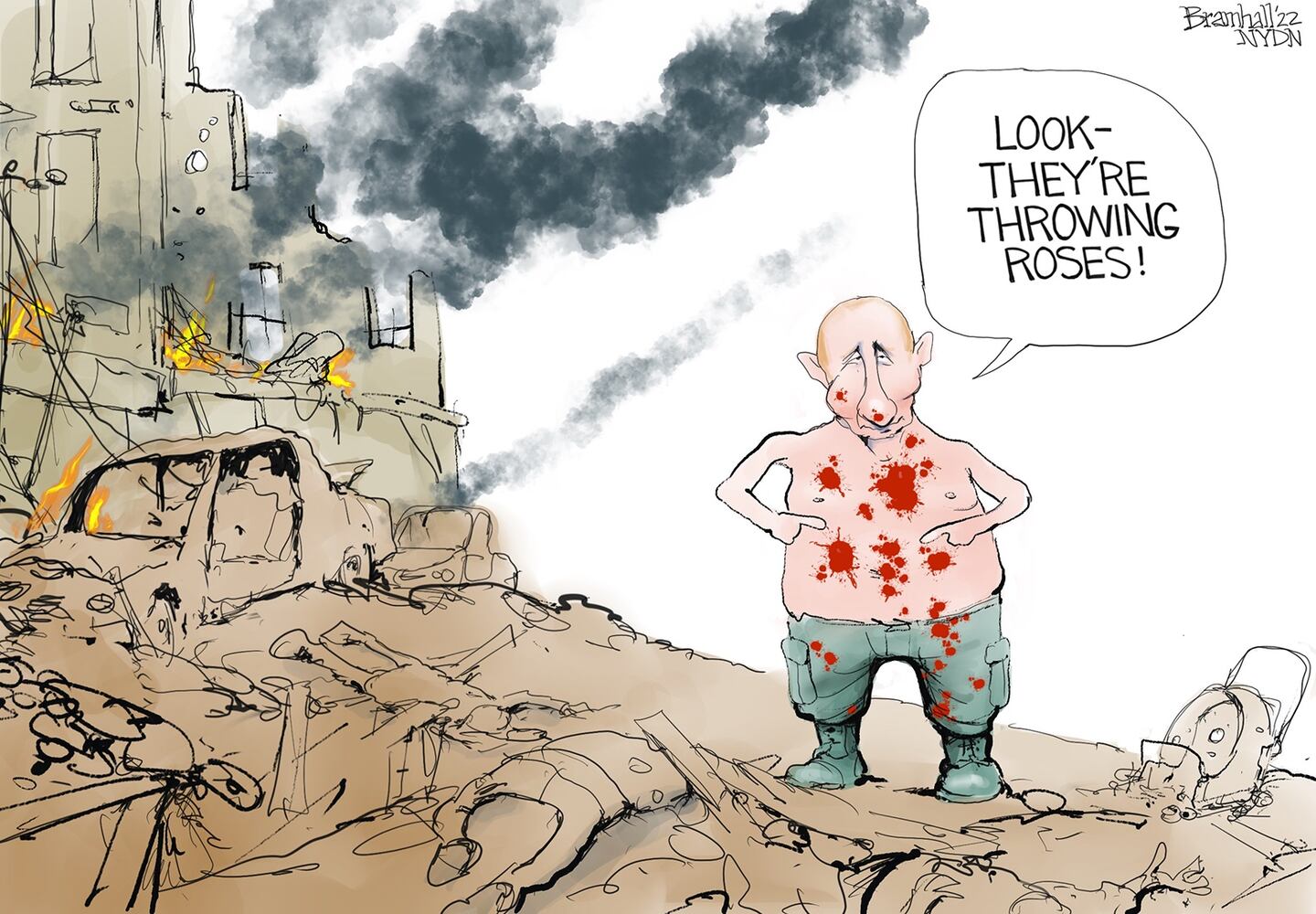 WEEK IN CARTOONS: Ukraine, Putin, baseball lockout and more
