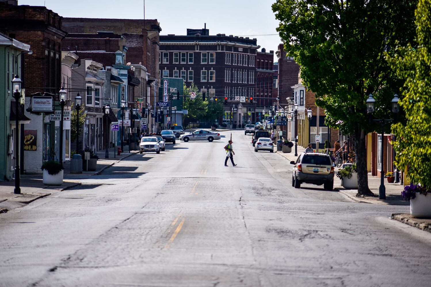 Scenes filmed in downtown Middletown for Hillbilly Elegy movie