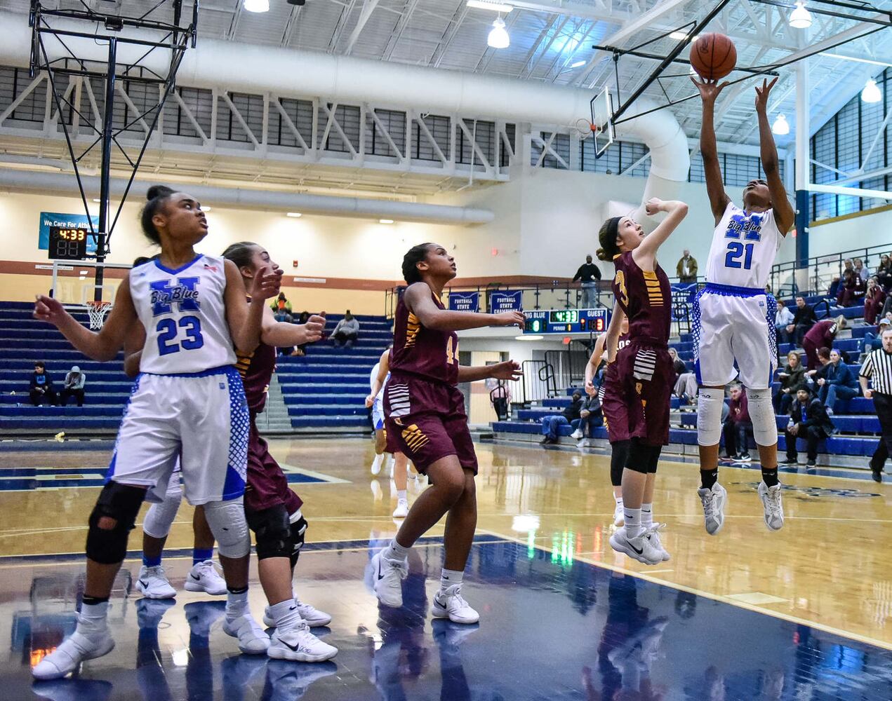 Hamilton vs Ross Girls Basketball
