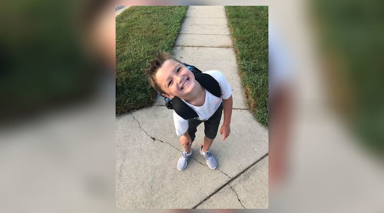 Beckett, a 7-year-old from West Carrollton, will have his wish granted tonight by A Special Wish Foundation. CONTRIBUTED