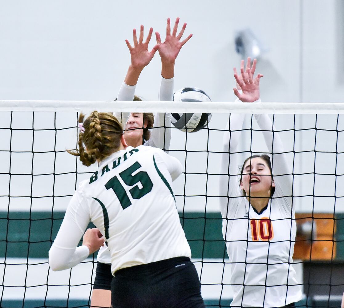 Badin vs Fenwick Volleyball