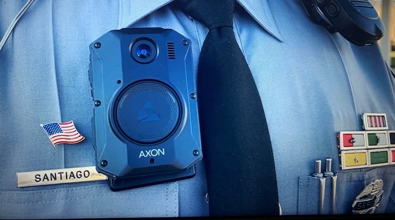 FILE: All Ohio State Highway Patrol troopers will get body cameras soon, the governor announced on Tuesday, Nov. 23.