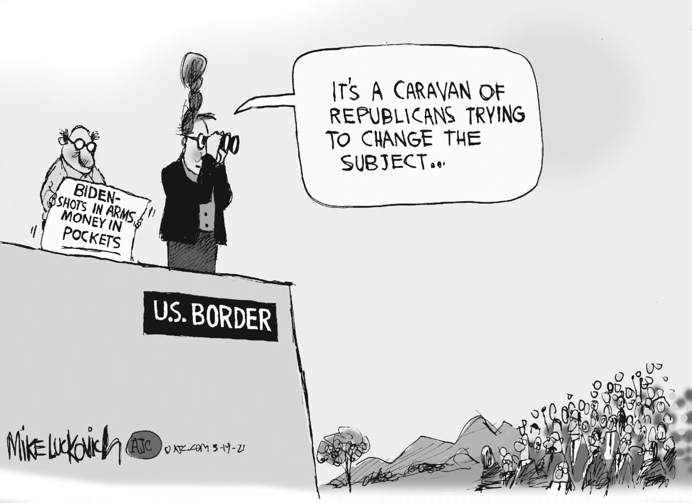 Week in cartoons: Immigration, voter suppression and more