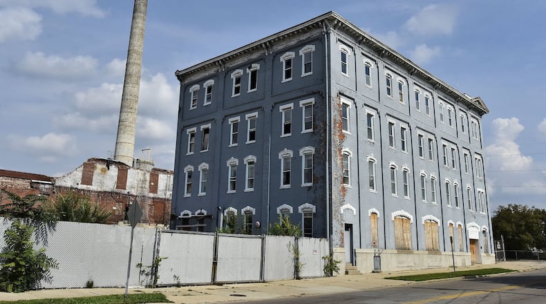 Hamilton’s Architectural Design Review Board on Tuesday will consider demolition of a building at a former Mohawk Fine Papers Beckett Mill property. Several of the buildings on the site has been demolished following a fire in 2015. NICK GRAHAM/STAFF