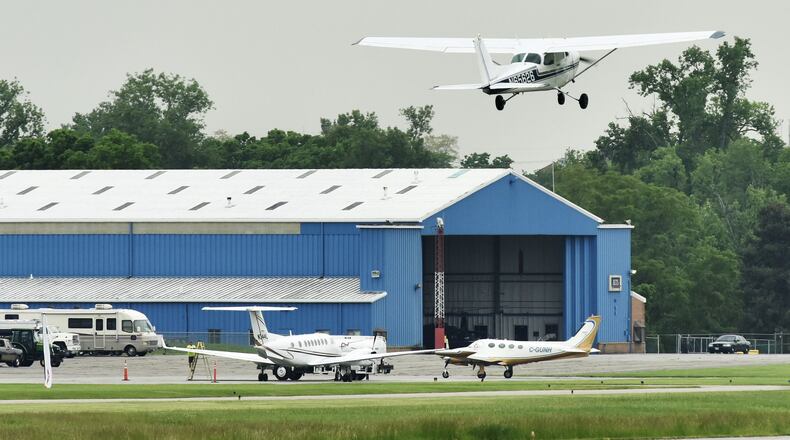 Start Aviation, who operates Start Skydiving and the city of Middletown are slated to meet in March to discuss various issues at Middletown Regional Airport. FILE PHOTO An airplane takes off from Middletown Regional Airport/Hook Field Wednesday, May 25 in Middletown. NICK GRAHAM/STAFF