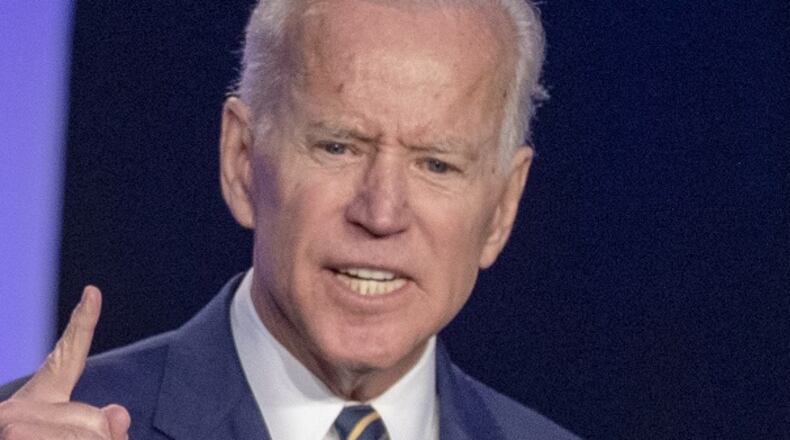 Former Vice President Joe Biden (Photo by Tasos Katopodis/Getty Images)