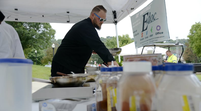 Chef Tyler Simpson, Butler Tech culinary program instructor, is one of a few local judges for the inaugural chili cook-off at the Fairfield Farmers Market. The cook-off is set for Oct. 9, but entries are due on Oct. 8. Other judges include Fairfield Mayor Steve Miller and Fairfield Fire Chief Don Bennett. MICHAEL D. PITMAN/FILE