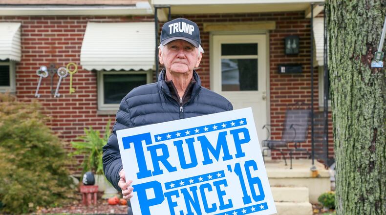 Terry Whitmore has reported that he had as many as five signs stolen from his Middletown yard over the past month. He says it’s infringing on his freedom of speech supporting his presidential candidate.