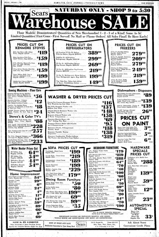 Journal-News vintage advertisements