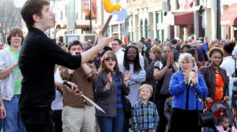 The Big Hoopla Family Festival is happening this year in the Oregon District on Sunday, March 13 from 2 p.m. to 7 p.m.