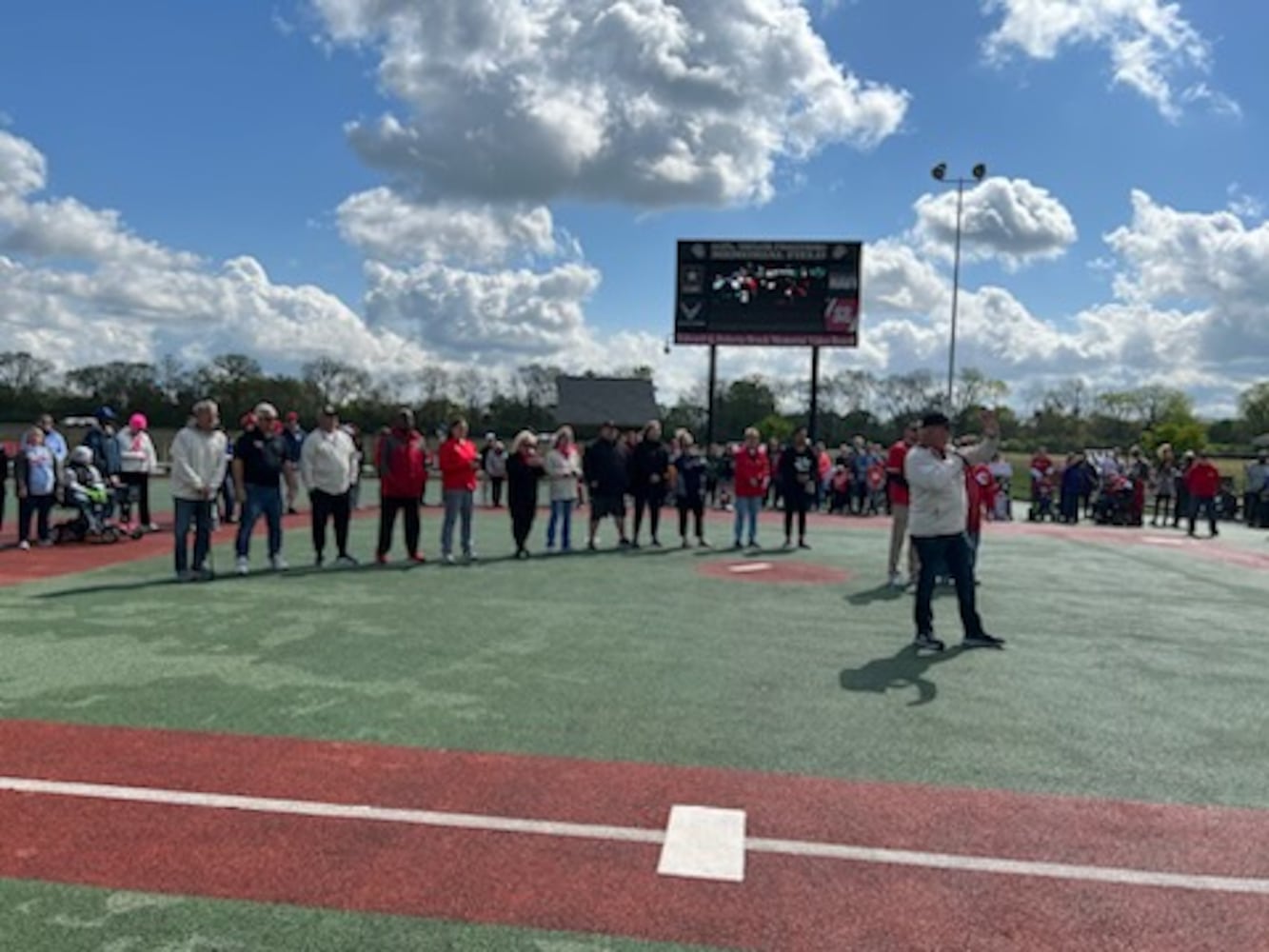 Nuxhall fields parade and opening day