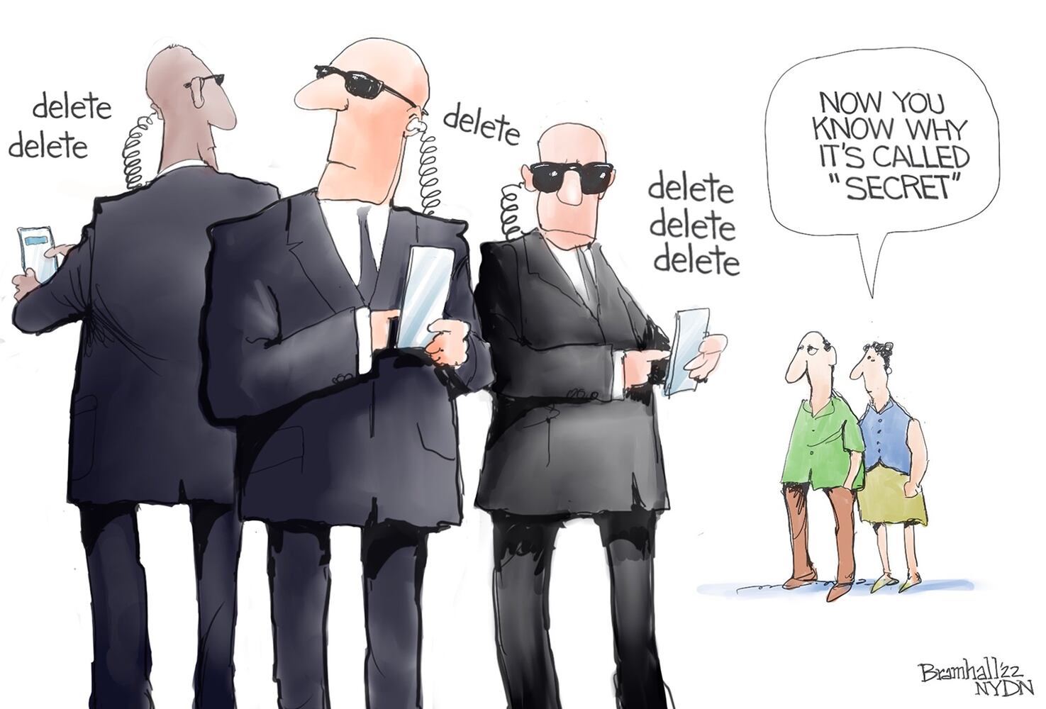 WEEK IN CARTOONS: Deleted texts, fist bump, heat wave and more