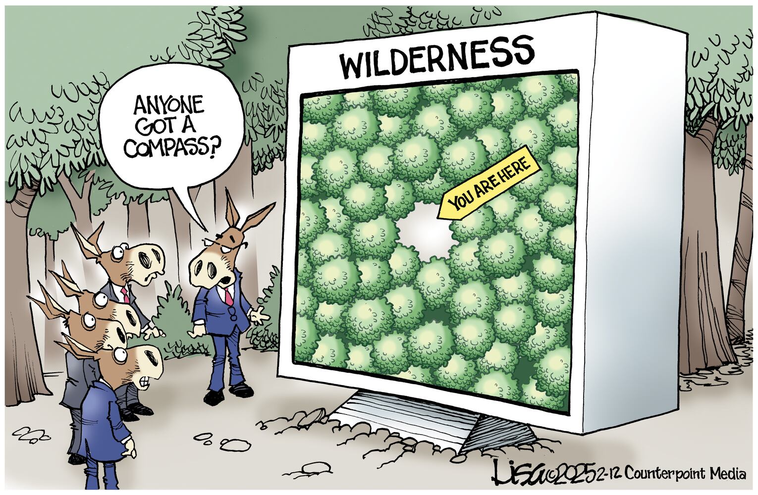 CARTOONS: Lisa Benson, Feb. 14, 2025