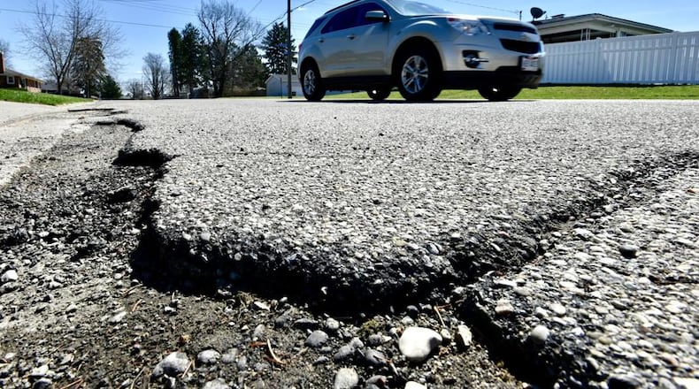 Voters cast ballots to decide Trenton’s road levy in November 2019.