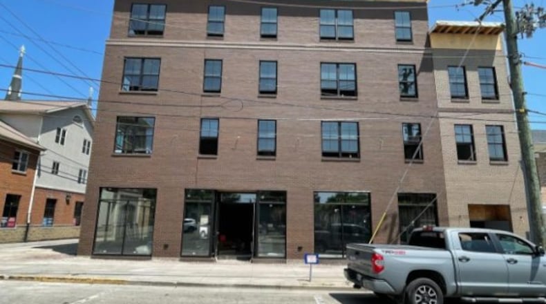 The property at 48 E. Park Place Ave. where OxVegas Chicken plans to open this fall. OXFORD OBSERVER