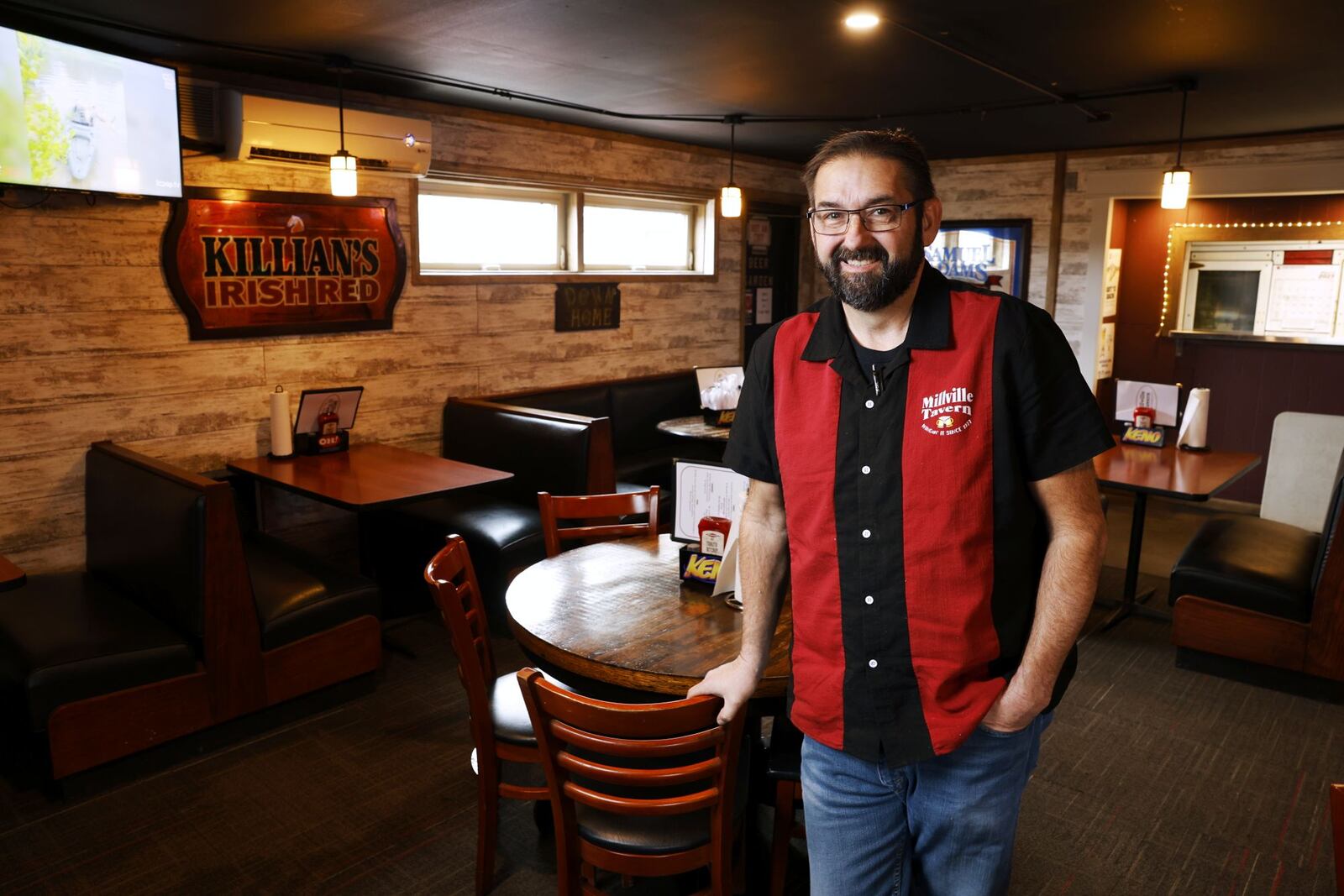 Chris Damen is the owner of Millville Tavern. It is open with daily lunch specials, Thursday wing day, live music, darts and more. NICK GRAHAM/STAFF