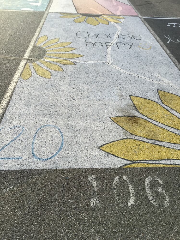 Lakota West senior parking spaces