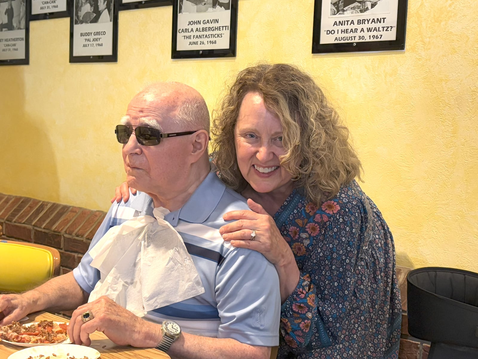 Teresa Winner of Versiti Blood Center with Larry Smith, who is in the Fresenius Kabi Blood Donation Hall of Fame after donating 451 units, mostly platelets and plasma, over the years. TOM ARCHDEACON / CONTRIBUTED PHOTO