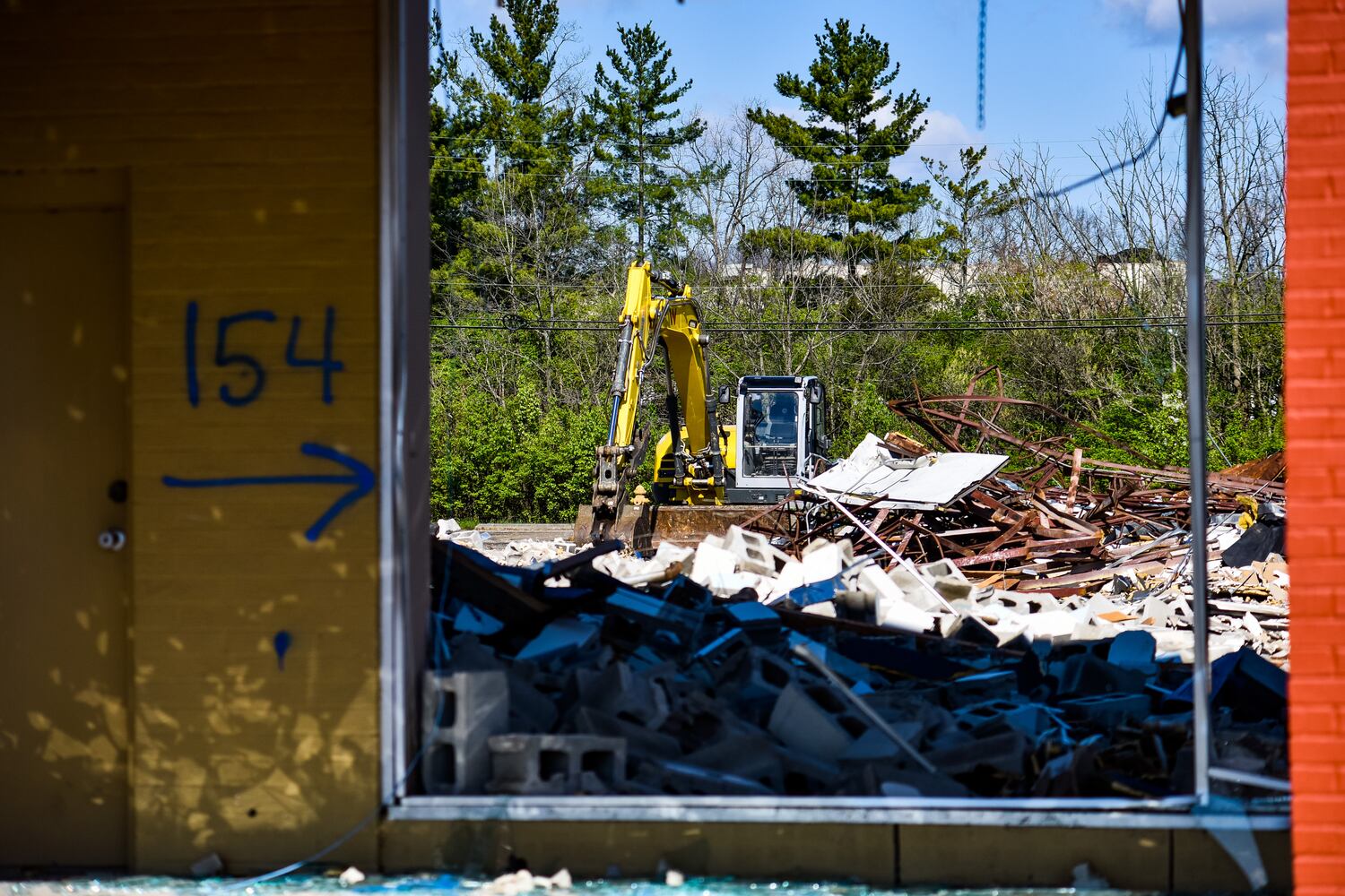 Demolition and construction underway at Hamilton West Shopping Center