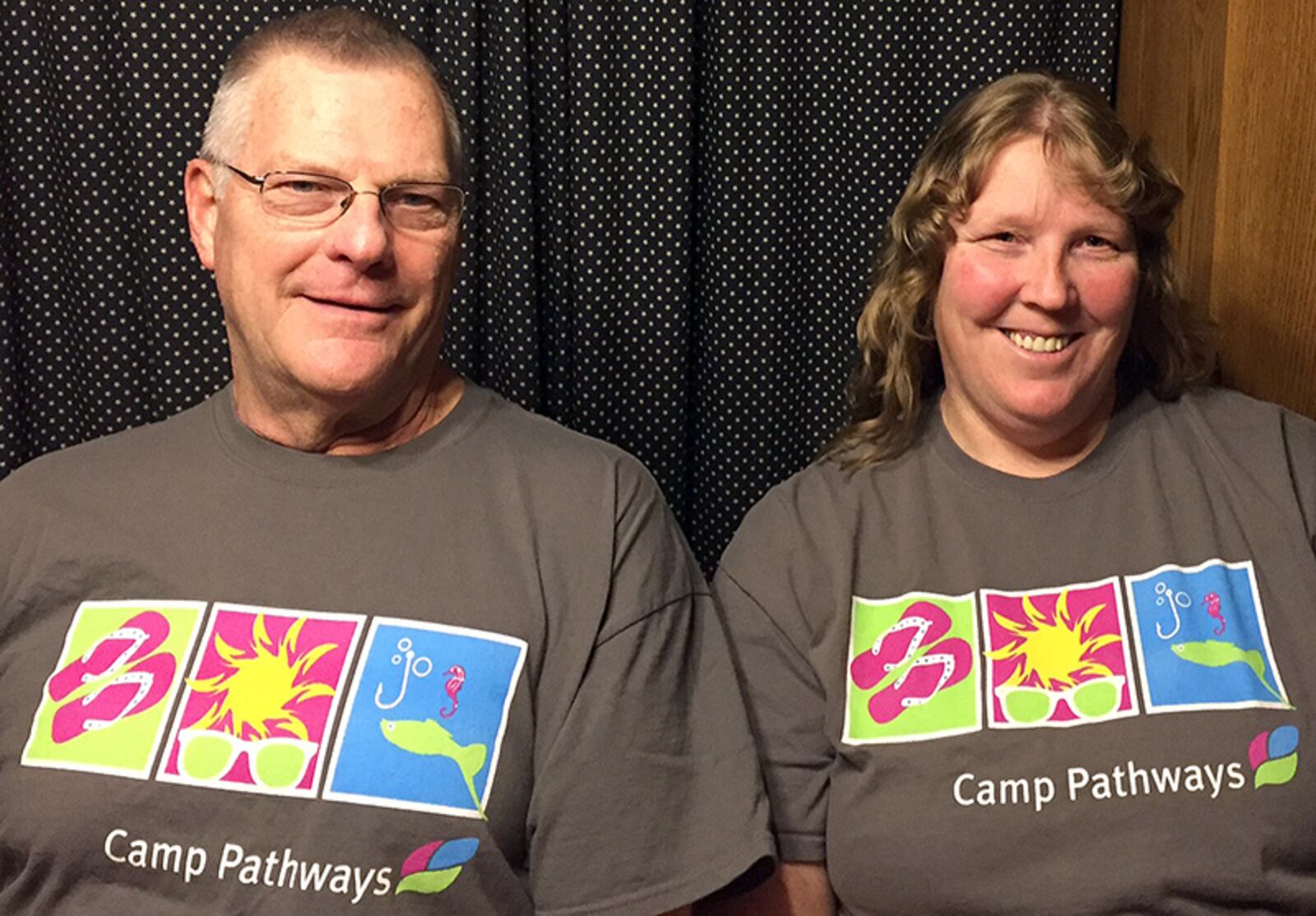 John Siehl and his daughter, Jenny Siehl, became volunteers at Camp Pathways after experiencing their own loss. (Ohio's Hospice of Dayton)