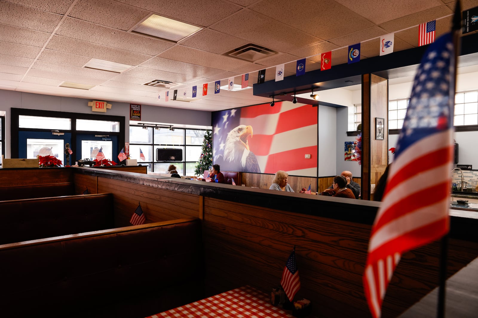 Lynn's Freedom Cafe is open daily on Pleasant Ave. in Hamilton's Lindenwald neighborhood. NICK GRAHAM/STAFF