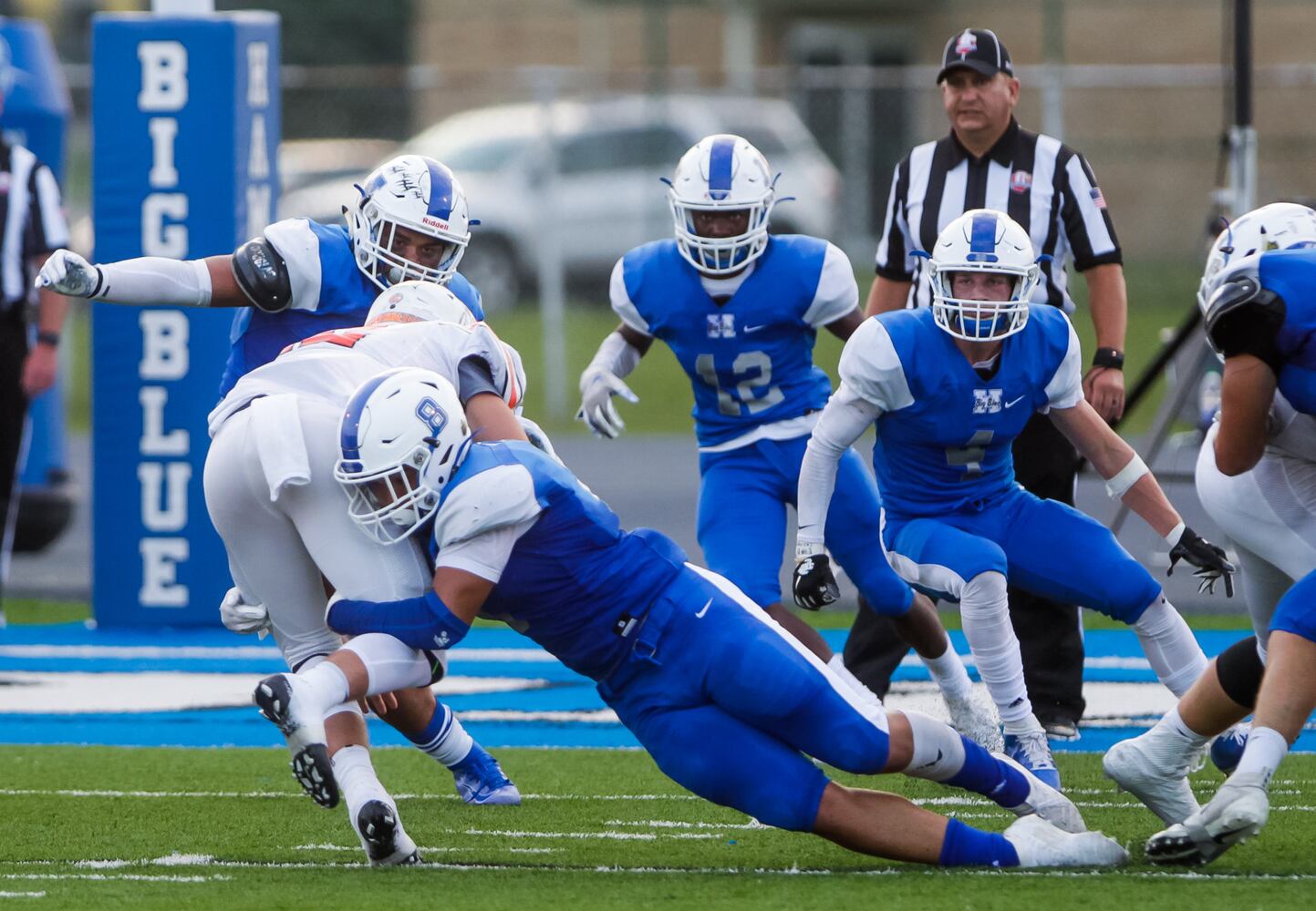 Hamilton Big Blue Football beats Anderson
